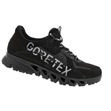 Women's Ecco Multi-vent Gore-tex Sneakers Black | USA 225CTV